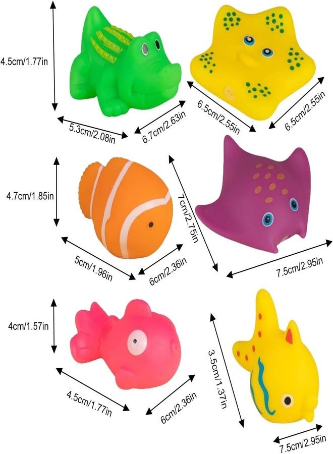 Labriciyon 6 Pcs Pool Cat Interactive Toy, Floating Water Toy, Cat Pool Toys, Pet Kitten Swimming Bathing Fish Toy,Bath,Sensory Toys, for Cats for Endless - Image 2